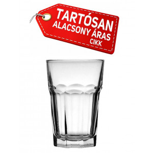  Horeca Pohár vizes 420 ml üveg Marocco 13700027 