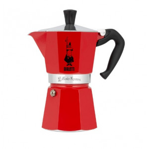 Bialetti Kávéfőző 6 személyes Moka Express Red 0004943 