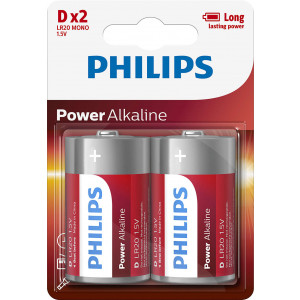 Philips Power Alkaline D elem 2 db PH-PA-D-B2 