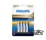 Philips Premium alkaline elem AAA 4 db PH-PR-AAA-B4 