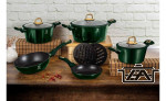 Berlinger Haus Edénykészlet 10 részes titán bevonat Emerald Collection BH 6065  Kifutó termék!