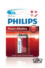 Philips Power Alkaline 9V elem 1 db PH-PA-9V-B1