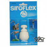 Siroflex Csapszűrő gömbcsuklós menetes fehér műanyag 2785/21