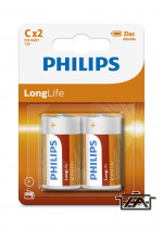 Philips LongLife C elem 2 db PH-LL-C-B2