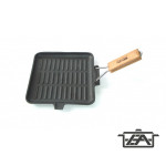 Perfect home 10376 öntöttvas grill serpenyő  24 X 24 cm