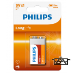 Philips LongLife 9V elem 1 db PH-LL-9V-B1 