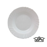 Bormioli Rocco Mély tányér, üveg, 23 cm, Ebro, 202009