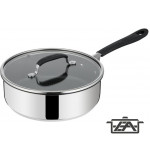 Tefal Nyeles lábas fedővel 24cm rozsdamentes tapadásmentes bevonattal Jamie Oliver Home Cook E3033275