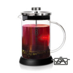 Berlinger Haus Kávé és teafőző dugattyús 800 ml rozsdamentes acél Black Silver BH/6303A