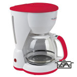 Hauser C-915R Filteres kávé-teafőző fehér-piros Kifutó termék!