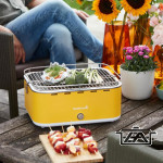 Barbecook Asztali faszenes grill 44*33*21 cm sárga Carlo BC-CHA-1016