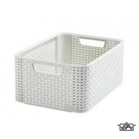 Curver Kosár rattan hatású 18 liter krém 03615-885-00