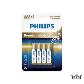 Philips PH-PR-AAA-B4 Premium Alkaline elem AAA 4db 