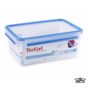 Tefal Ételtároló doboz téglalap 3,7 liter Clip and Close K3022012 