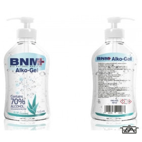 BMN Kézfertőtlenítő gél, 500 ml, mindennapi használatra, Alko-gel, BNMAG05