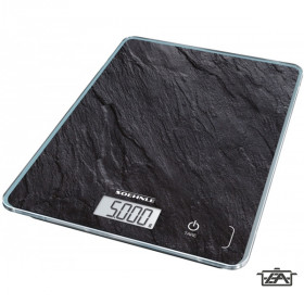 Soehnle Digitális konyhai mérleg 5kg-ig fekete KSD Page Compact 300 slate 61515