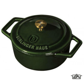 Berlinger Haus Öntöttvas edény Mini 12 cm Emerald BH 6502