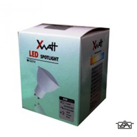 XWATT LED Spot izzó 5W-os GU10-es foglalattal XWLGU10/5W