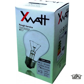 XWATT XWSNE27/60W Hagyományos gömb izzó 60W-os E27-es foglalattal