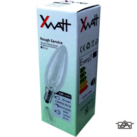 XWATT XWSGY14/40W Gyertya izzó 40W-os E14-es foglalattal