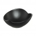Ambition Tálka szív forma 13 cm fekete porcelán Salsa 94778