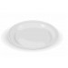 Süteményes tányér műanyag fehér E56