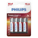 Philips Power alkaline elem AA 4 db PH-PA-AA-B4  